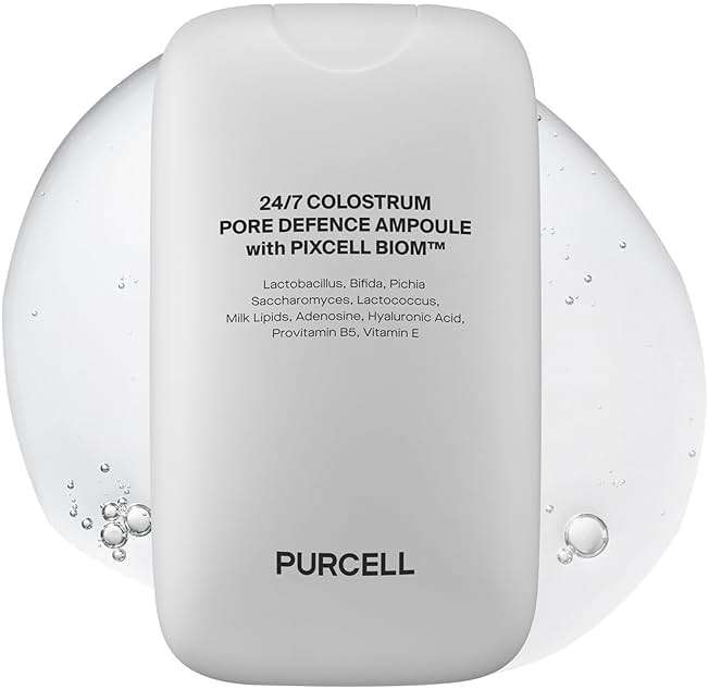 PURCELL 24/7 Colostrum Facial Serum Spray(White) - Ampoule Mist for Glass skin with Long Hydration, Poreless Smooth Skin, Before & After Makeup, Hyaluronic Acid, For All Skin types, 1.85 fl oz(55ml) - Image 1