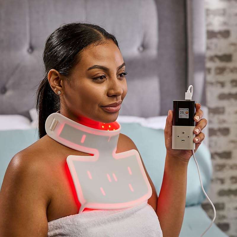 Lifepro Red Light Therapy Mask –Revitaglow Pro Infrared Red Light Therapy For Face and Neck - 234 triple chip Silicon LED Mask with 5 Modes - Skin Wellness and Comfort - Image 8