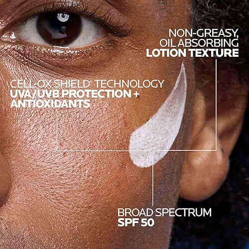 La Roche Posay Anthelios UV Sunscreen SPF 50, Daily Sunscreen for Face in 3 Formulas, UV Tone with Niacinamide, UV Hydra with Hyaluronic Acid, UV Clear with Azelaic Acid, Broad Spectrum Invisible SPF - Image 4