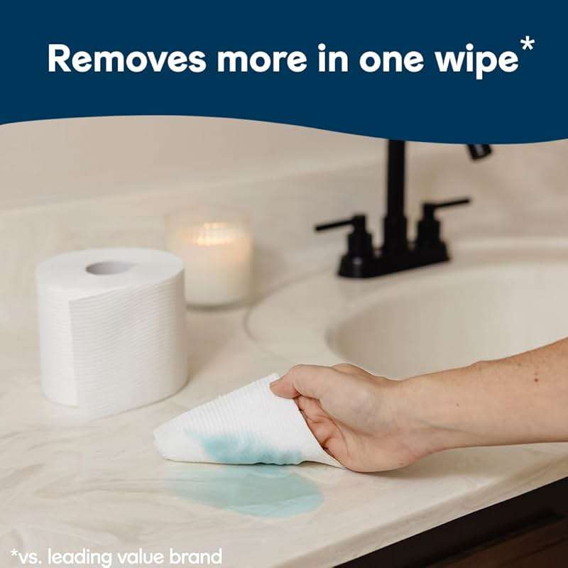 Cottonelle Ultra Clean Toilet Paper with Active CleaningRipples Texture, Strong Bath Tissue, 24 Family Mega Rolls = 132 Regular Rolls (4 Packs of 6) - Image 5