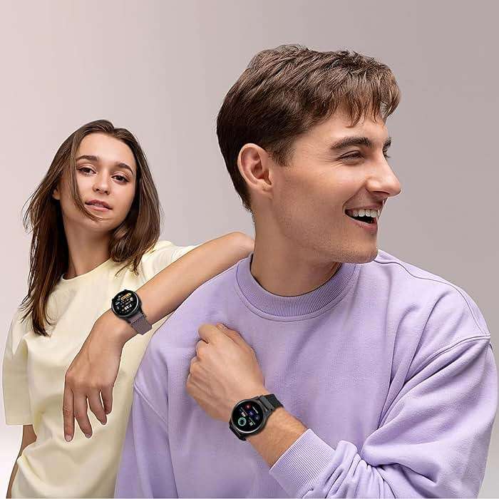 Folavii 20mm Magnetic Braided Nylon Band Compatible With Garmin Vivoactive 6/Vivoactive 5/3/3 Music Watch Bands, Quick Release Stretchy Strap Replacement for Venu Sq 2/Forerunner 55/165/245/645 - Image 5