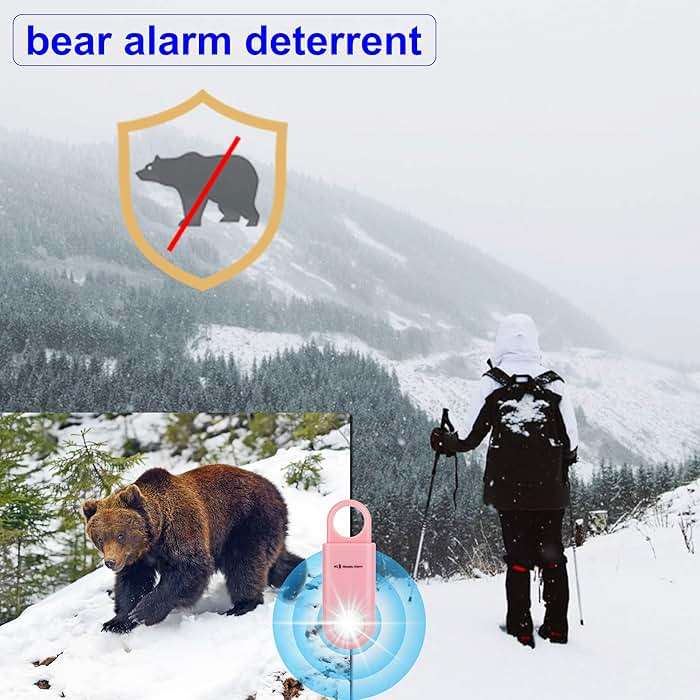 130dB Keychain Siren Ultra Bright Strobe Light. Loud Sound Personal Safety Alarm. SOS Emergency Alerts for Women, Girls, School Children, Night Runners, Hiking. Bear Alarm Deterrent. Pink - Image 9