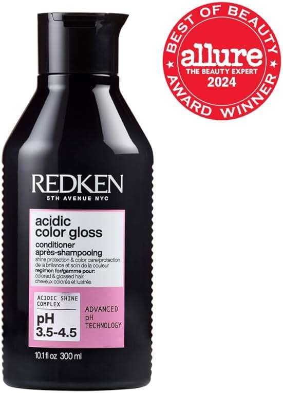 Redken Acidic Color Gloss Conditioner - Color Protection & Vibrancy, Salon-Grade Hair Shine, For Color-Treated Hair - Image 2