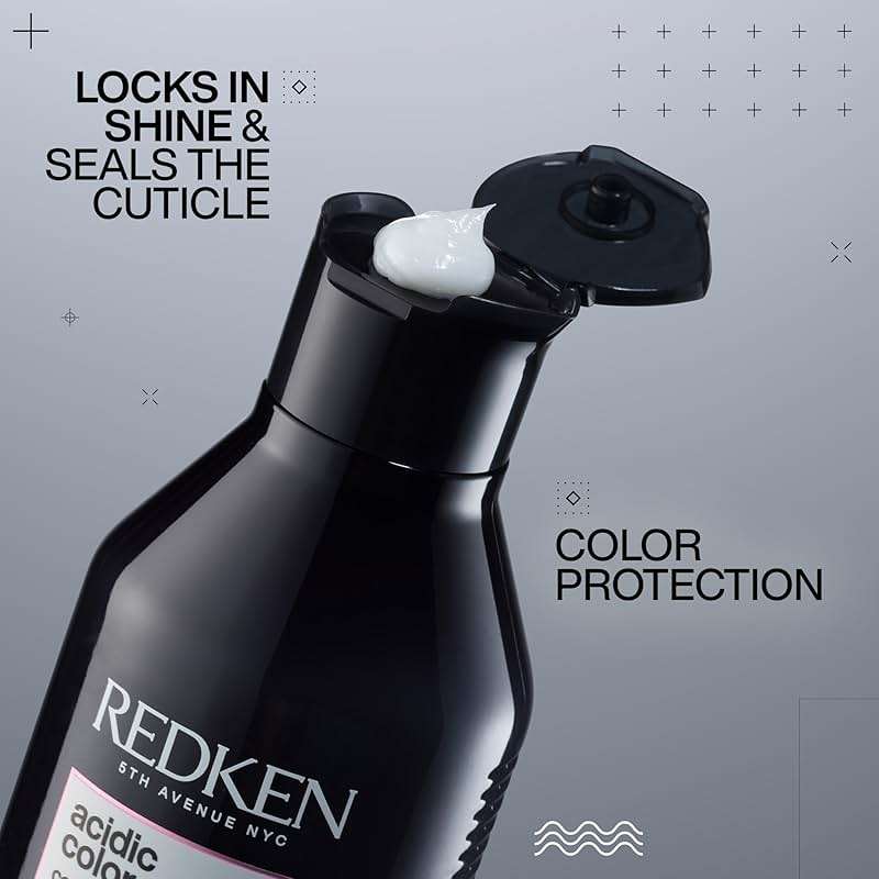 Redken Acidic Color Gloss Conditioner - Color Protection & Vibrancy, Salon-Grade Hair Shine, For Color-Treated Hair - Image 3