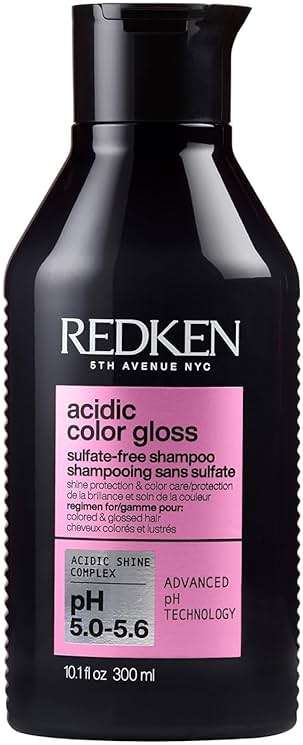 Redken Acidic Color Gloss Sulfate-Free Shampoo for Color Protection and Shine To Help Extend Color & Shine for Color-Treated Hair - Image 1