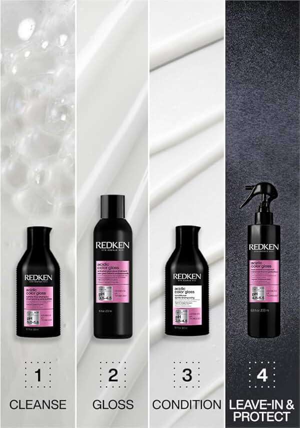 Redken Acidic Color Gloss Glass Gloss Treatment For Color-Treated Hair - Rinse Out Glossing Treatment, Intense Shine & Conditioning - Image 5