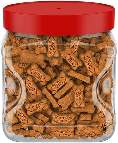 Milk-Bone Soft & Chewy Mini’s Dog Treats, Made with Real Chicken, 18 Ounce Canister - Image 2
