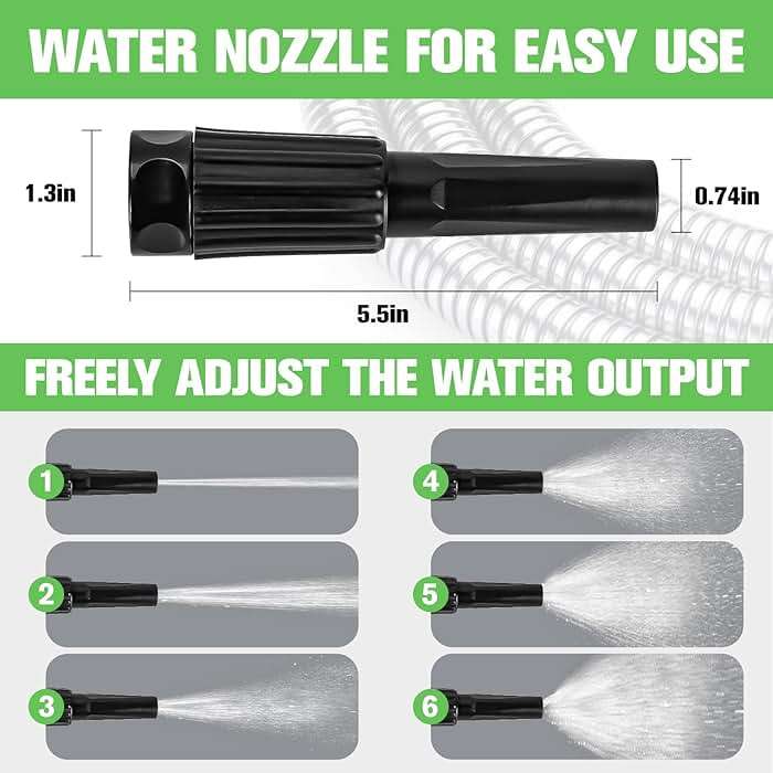 TVKB Garden Hose 100ft Stainless Steel Water Hose Super Tough Flexible Water Pipe with Brass Fittings and Sprayer Nozzle, No Kink, Rust Proof - Image 2