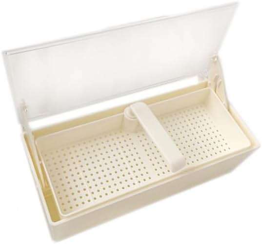 AmeriCan Goods Medical Instrument Sterilizer Box Professional Tools Cool Sterilization Plastic Tray for Dental, Medical Tool, Tatoo, Nail (White) - Image 4