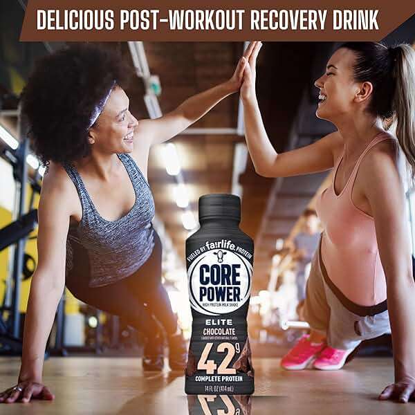 Worldwide Nutrition Bundle: Fairlife Core Power Elite 42g High Protein Milk Shake - Kosher, Chocolate Protein Shake for Workout Recovery - 14 Fl Oz (Pack of 12) & Multi-Purpose Key Chain - Image 5