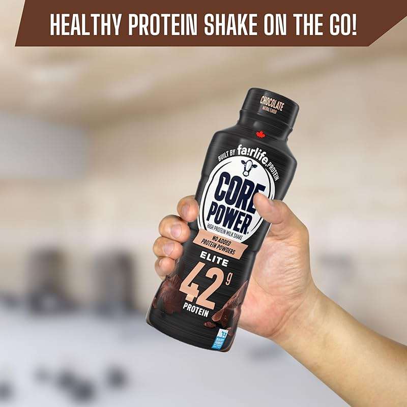 Worldwide Nutrition Bundle: Fairlife Core Power Elite 42g High Protein Milk Shake - Kosher, Chocolate Protein Shake for Workout Recovery - 14 Fl Oz (Pack of 12) & Multi-Purpose Key Chain - Image 6