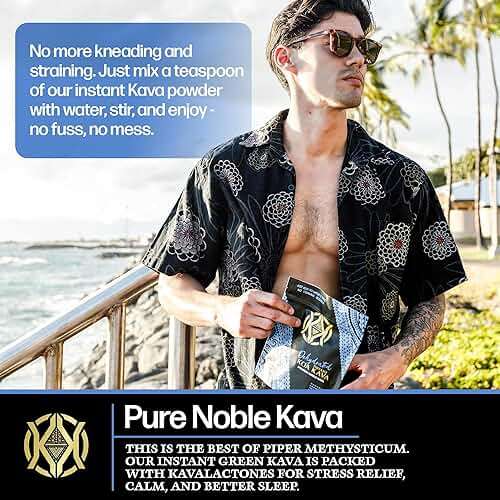 Koa Kava Dehydrated Instant Kava - 100% Dehydrated Instant Green Fijian Kava Root Powder, 4 oz (113g) - Image 6