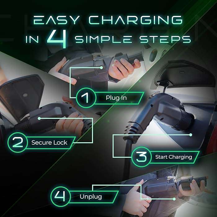 *FOR TESLA ONLY* ApexCharger PRO 1 connector: J1772 to Tesla Adapter. Converts portable, mobile & level 2 wall mounted AC electric vehicle charging stations to NACS. Exterior accessories Model S Y 3 X - Image 5