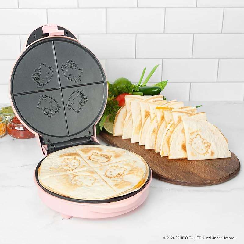 Uncanny Brands Hello Kitty Quesadilla Maker - Small Kitchen Appliance - Image 2