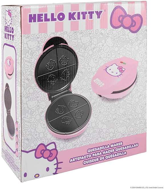 Uncanny Brands Hello Kitty Quesadilla Maker - Small Kitchen Appliance - Image 7