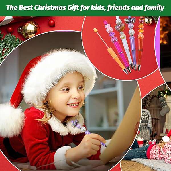 DASTTUIS 150 Pieces DIY Beadable Pen Kit – 50 Plastic Ballpoint Pens with Refills & Bags, Beads Not Included – School Supplies, Office Accessories & Craft Gifts for Students & Teachers (Multicolor) - Image 8