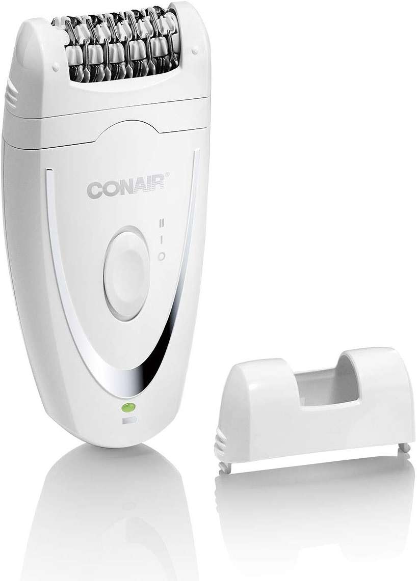 Conair Full Body Epilator & Hair Removal for Women, Cordless/Rechargeable, Perfect for Total Body - Image 1