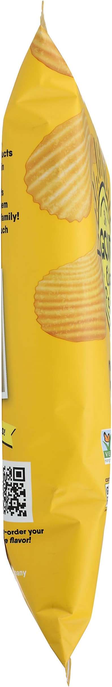 The Good Crisp Company, Chips Potato Crinkle Cut Sour Cream Cheddar, 5.5 Ounce - Image 4