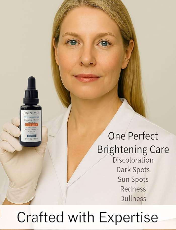 15% CE+Ferulic Vitamin C Serum for Face with C-Ester, Alpha Arbutin & Ultra Low Molecule Hyaluronic Acid - Image 3