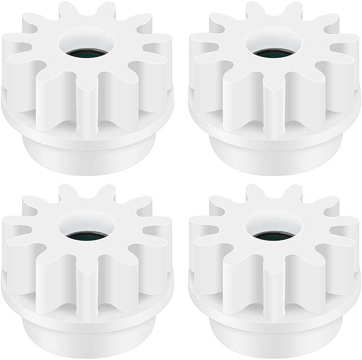 Easy Mop Pedal Broom Gear Replacement Bearing Bucket Gear Sprockets for Vileda for O-Cedar Easywring RinseClean Replacement (4 Pcs) - Image 1