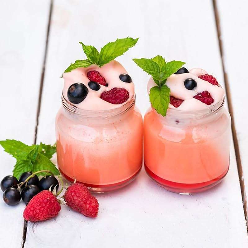 Betrome 8 oz Mason Jars, 30 Pack 240ml Glass Canning Jars with Regular Mouth Lids, Glass Storage Containers for Overnight Oats, Jam, Jelly, Honey, Beans, Spice, Wedding Party Favor, Shower Favor - Image 2