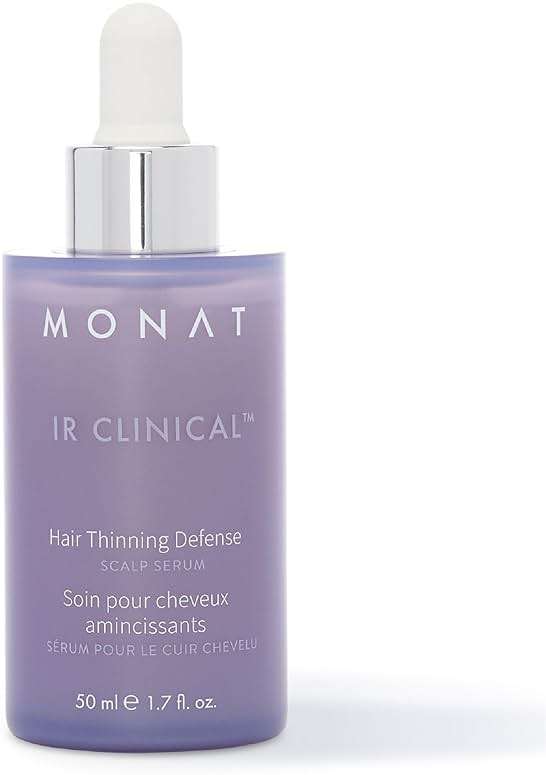 MONAT IR Clinical™ Hair Thinning Defense Scalp Serum – Nourishes Scalp, Reduces Breakage, Boosts Hair Density, and Supports Thicker, Fuller-Looking Hair with a Lightweight, Non-Greasy Formula - Image 1