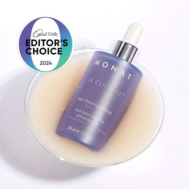 MONAT IR Clinical™ Hair Thinning Defense Scalp Serum – Nourishes Scalp, Reduces Breakage, Boosts Hair Density, and Supports Thicker, Fuller-Looking Hair with a Lightweight, Non-Greasy Formula - Image 4