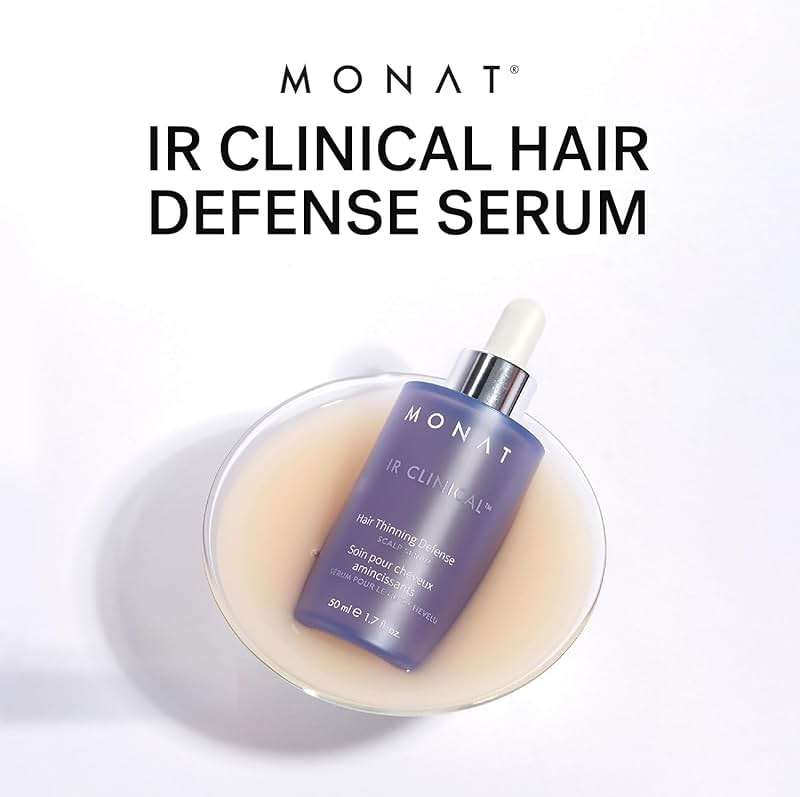MONAT IR Clinical™ Hair Thinning Defense Scalp Serum – Nourishes Scalp, Reduces Breakage, Boosts Hair Density, and Supports Thicker, Fuller-Looking Hair with a Lightweight, Non-Greasy Formula - Image 9