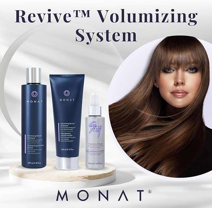 MONAT Revive Volumizing System – Hair Volume Enhancer Set with Revive Shampoo Volumizing Conditioner & Volume And Lift Spray - Image 2