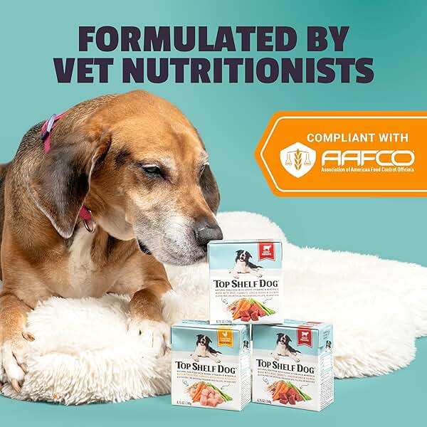 TOP SHELF DOG Fresh Beef Dog Food | Kibble Topper or Complete Meal | Human Grade Ingredients | Shelf Stable No Prep | Picky Eaters, Sensitive Stomachs, Seniors & Puppies | 6 x 8.75oz Cartons - Image 5