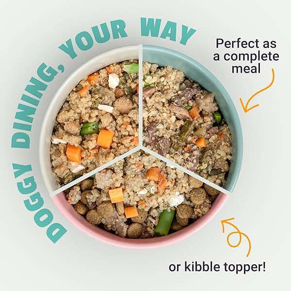 TOP SHELF DOG Fresh Beef Dog Food | Kibble Topper or Complete Meal | Human Grade Ingredients | Shelf Stable No Prep | Picky Eaters, Sensitive Stomachs, Seniors & Puppies | 6 x 8.75oz Cartons - Image 7