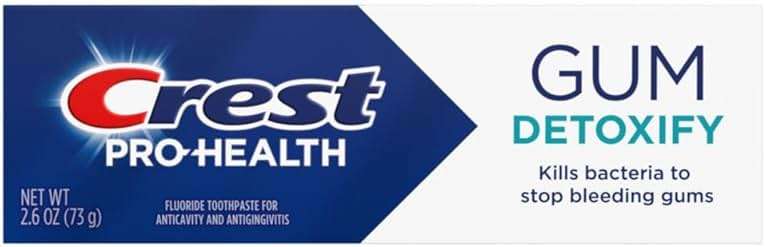 Crest Pro-Health Gum Detoxify Deep Clean Toothpaste 2.6 oz - Anticavity, Antibacterial Flouride Toothpaste, Clinically Proven, Gum and Enamel Protection, Plaque Control - Image 8