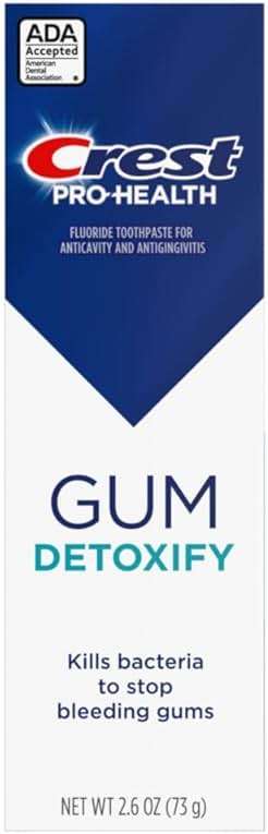 Crest Pro-Health Gum Detoxify Deep Clean Toothpaste 2.6 oz - Anticavity, Antibacterial Flouride Toothpaste, Clinically Proven, Gum and Enamel Protection, Plaque Control - Image 9