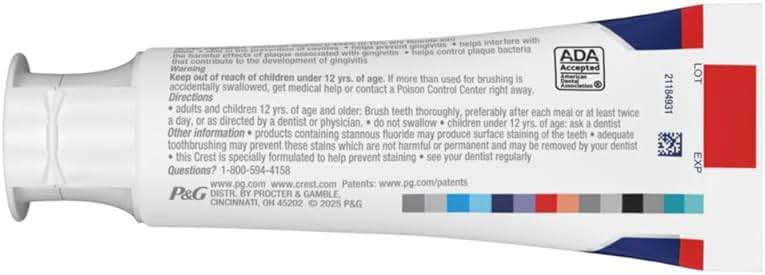 Crest Pro-Health Gum Detoxify Deep Clean Toothpaste 2.6 oz - Anticavity, Antibacterial Flouride Toothpaste, Clinically Proven, Gum and Enamel Protection, Plaque Control - Image 10