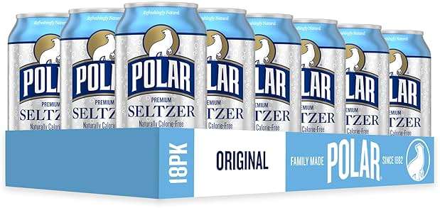 Polar Seltzer Water Original, 12 fl oz cans, 18 pack - Image 6