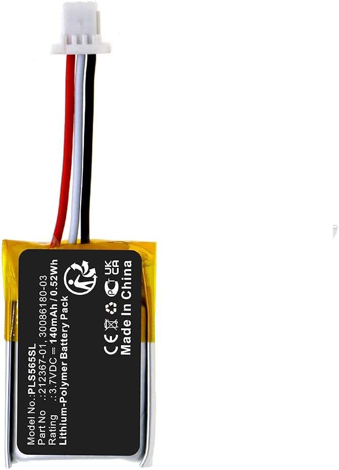 KH KAM HUA CS540 Battery Replacement, 212367-01, 30086180-03, 212367-01 (3 pin) Battery Compatible with Plantronics CS540, C565 Headset, - Image 3