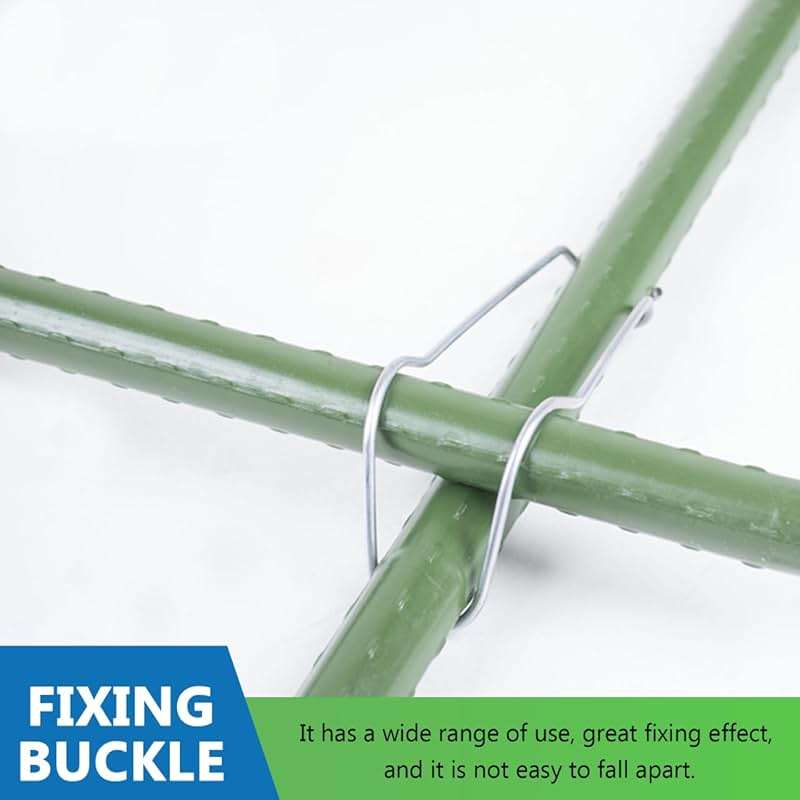 Yardwe Plant Climbing Support Buckle 50-Pack Adjustable Spring Clips for Garden Trellis Plant Clips for Climbing Plants Indoor Outdoor Stem Support Connecting Buckles - Image 7