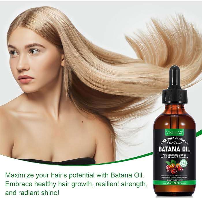 Batana Oil for Hair Growth - 100% Pure & Natural Batana Oil from Honduras, Eliminate Hair Split Ends,Enhances Hair & Skin Radiance Nourishment, All Hair Types 4.04 fl oz - Image 8