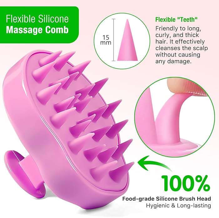 Batana Oil for Hair Growth and Nourishment - Scalp Massager Included, Honduras Pure & Natural Oil for Split Ends Elimination, Enhanced Hair and Skin Radiance, All Hair Types, 2.02 fl oz - Image 7
