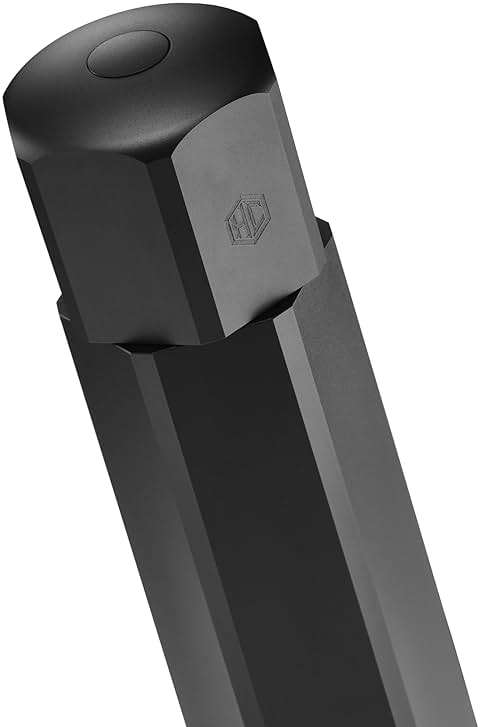 HexClad Salt and Pepper Mill Set with Adjustable Professional Grinders and No-Mess Caps - Image 2