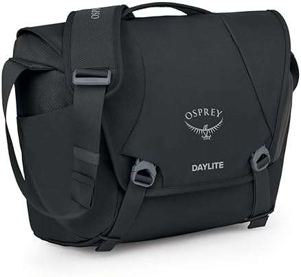 Osprey Daylite 12L Messenger Bag - Durable Crossbody Shoulder Bag with Laptop Sleeve and Bottle Pocket - Image 1