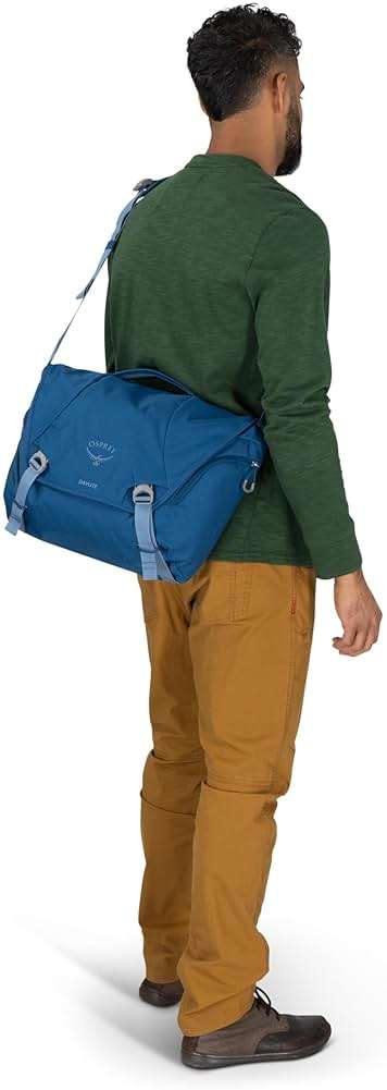 Osprey Daylite 12L Messenger Bag - Durable Crossbody Shoulder Bag with Laptop Sleeve and Bottle Pocket - Image 10