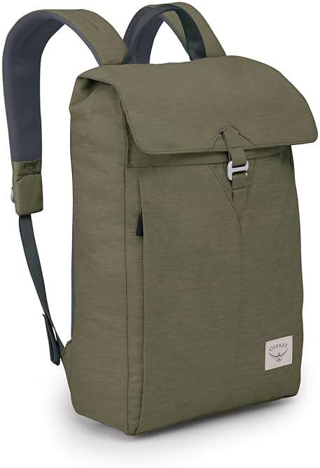 Osprey Arcane Flap Pack Laptop Backpack, Earl Grey Heather - Image 1