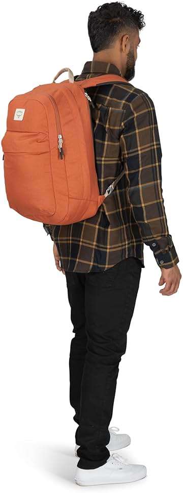 Osprey Arcane XL Day Commuter Backpack, Earl Grey/Sandy Grey Heather - Image 11