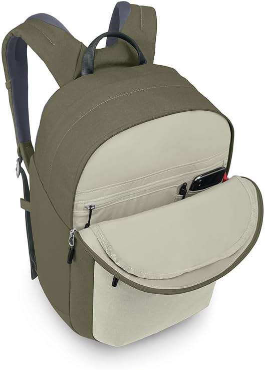Osprey Arcane XL Day Commuter Backpack, Earl Grey/Sandy Grey Heather - Image 6