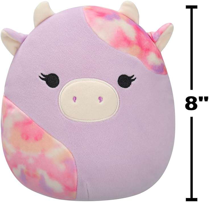 Squishmallows Original Suri Sunset Cow 3-Pack (3.5in, 5in, 8in) – Official Jazwares Plush - Image 3