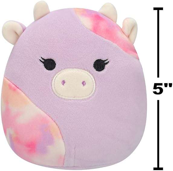 Squishmallows Original Suri Sunset Cow 3-Pack (3.5in, 5in, 8in) – Official Jazwares Plush - Image 5