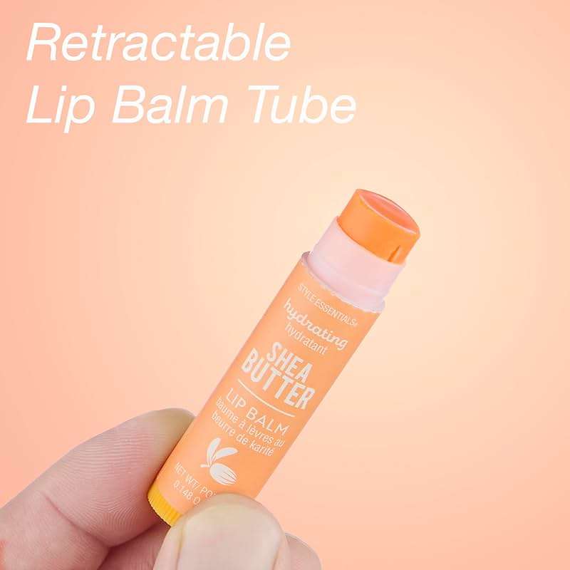 10pc Lip Balm Collection with Essential Oils - Hydrating Lip-Great Gift | Hydrating Lip Balms Infused w/Natural Healing Essential Oils - Vitamin Enriched Lip Balm Set - Image 3