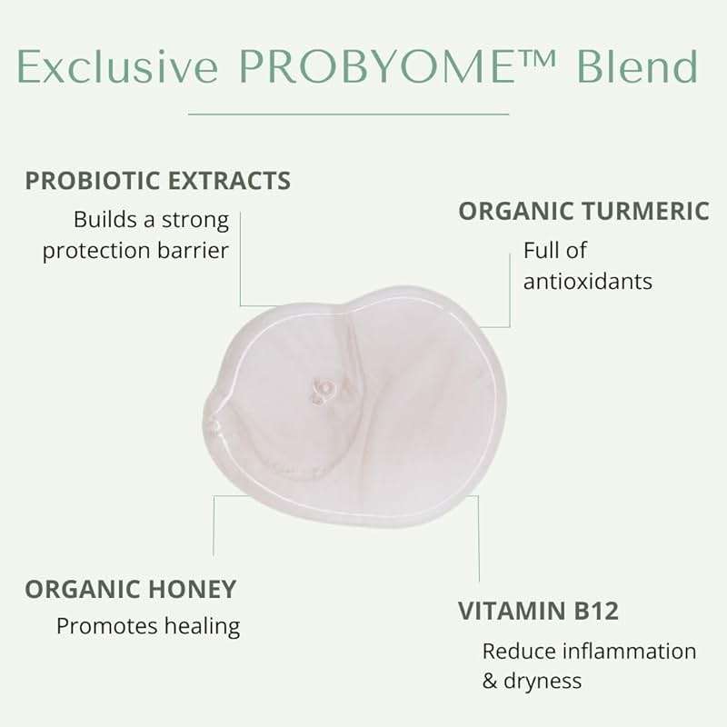 Yobee Rebalancing Shampoo – Sulfate-Free Dry, Flaky & Itchy Scalp Care | Probiotic Shampoo with Organic Honey, Turmeric, Vitamin B12 & Oat | Dandruff, Eczema & Psoriasis Relief | Doctor Founded - Image 4