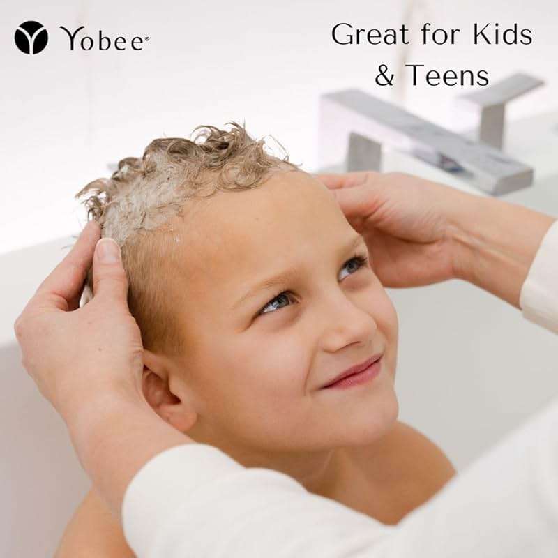 Yobee Rebalancing Shampoo – Sulfate-Free Dry, Flaky & Itchy Scalp Care | Probiotic Shampoo with Organic Honey, Turmeric, Vitamin B12 & Oat | Dandruff, Eczema & Psoriasis Relief | Doctor Founded - Image 7